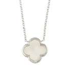  La Preciosa Sterling Silver Created Mother of Pearl 