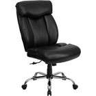   HERCULES Series 350 lb. Capacity Big & Tall Black Leather Office Chair