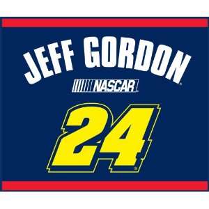  Jeff Gordon 24 Du Pont Nascar Race Day Collection 60x50 