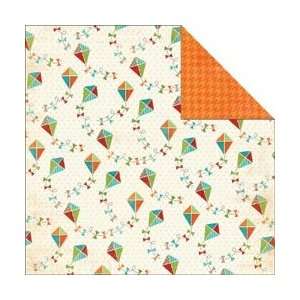   Kite Double Sided Paper 12X12 Soar Kites; 25 Items/Order Arts
