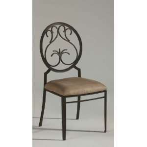  Chintaly Imports 0745 Collection Wrought Iron Dining Chair 