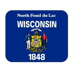   Flag   North Fond du Lac, Wisconsin (WI) Mouse Pad 