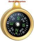 MARBLES Brass POCKET COMPASS   New in Package