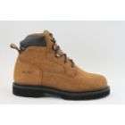 AdTec Mens 6 Work Boots Suede Brown