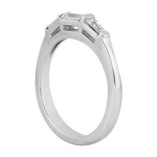   Bridal Set Platinum (1.02 ctw)  Allurez Jewelry Rings Wedding