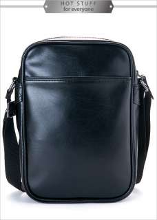BN Nike Female Vegan Leather Small Shoulder Messenger Bag Black BA4356 