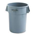 Rubbermaid Commercial RCP264300GY   Brute Refuse Container, Round 