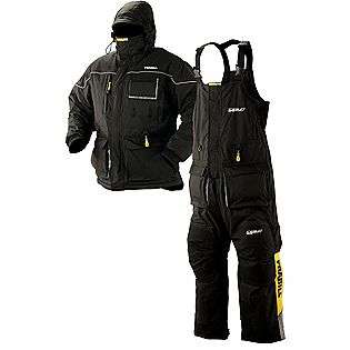 Frabill Large Black 7402 Ice Suit  Fitness & Sports Fishing Ice 