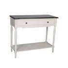 Safavieh Tiffany Console Table with Shelf in White