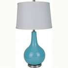 Ore International 6202BL 28in. Ceramic Table Lamp
