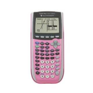 Texas Instruments TI 84 Plus Silver Edition Graphing Calculator (Pink)