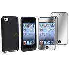   Cover Case+Mirror LCD Screen Protector for iPod Touch 4 G 4th Gen