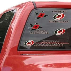  CAROLINA HURRICANES OFFICIAL 11X17 SHEET NHL CAR WINDOW 