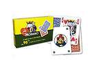Modiano 98 4PIP 100% Plastic Playing +1 Copag Cut Cards like kem 