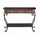 Wood Console Table  