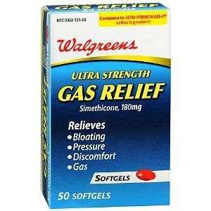   Ultra Strength Gas Relief Softgels, 50 ea 