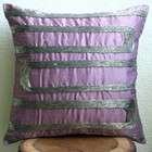   Throw Pillow Covers   Silk Pillow Cover with Pipe Sequins Embroidery