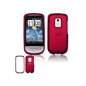  HTC Sprint Hero Rubberized Shield Hard Case Rose Pink 