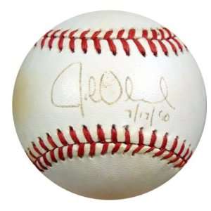  John Olerud Autographed Baseball   AL 7 17 90 PSA DNA 