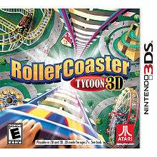 Rollercoaster Tycoon for Nintendo 3DS   Atari   