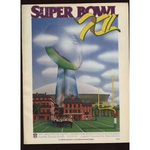  1978 Super Bowl 12 Program Broncos vs. Cowboys EX   Sports 