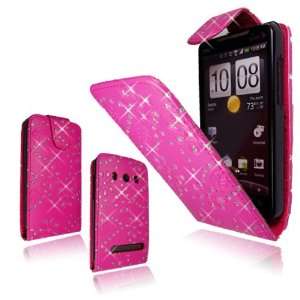  Cellularvilla (Trademark) Case for HTC Evo 4g Pink Glitter 