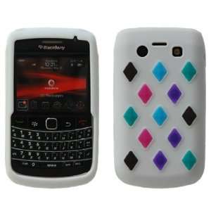  Brand new white blackberry bold lozenge silicone case 