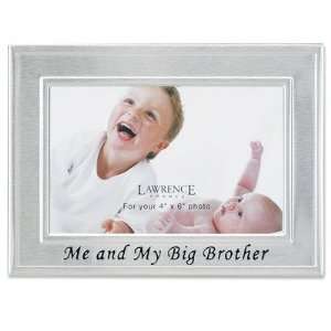  Me and My Big Brother Picture Frame in Brushed Satin 