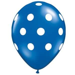  Lets Party By Party Destination Navy with White Polka Dot 