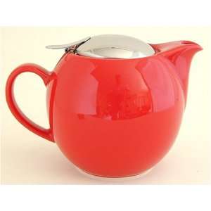    Bee House 15 oz. Teapot with Filter, Cherry 