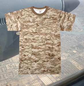 Desert Digital Camouflage T Shirt Marines Army 613902529540  