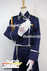Fullmetal FA Roy Mustang Military cosplay K001  