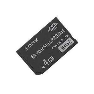  4GB Memory Stick Pro Duo Mark 2 Sony MS MT4G (COD 