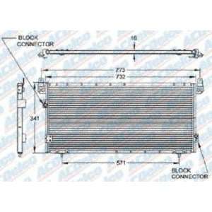  ACDelco 15 63007 Professional Air Conditioning Condenser 