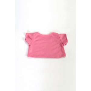  Pink Basic Tee Shirt Teddy Bear Clothes Fit 14   18 Build a bear 