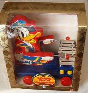 FISHER PRICE DONALD DUCK XYLOPHONE PULL TOY MIB  