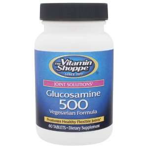  Vitamin Shoppe   Gucosamine Shellfish Free, 500 mg, 60 