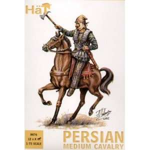    Persian Medium Cavalry w/Horses (24) 1/72 Hat Toys & Games