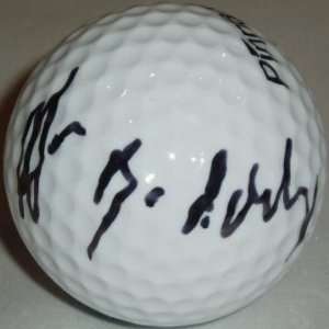  Aaron Baddelay Signed Golf Ball