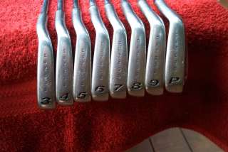 TAYLOR MADE BURNER OVERSIZE IRONS   STEEL R400U   SERIAL #62W09A 