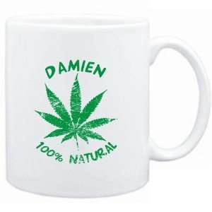    Mug White  Damien 100% Natural  Male Names