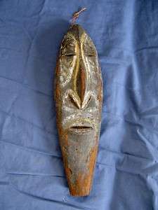 Old pre WWII NEW GUINEA Wood Yam tribal spirit Mask  
