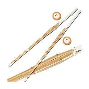  Set of 2 47 Kendo Shinai Bamboo Practice Sword Katana 