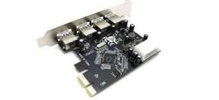 PCI E Expresscard to 4 Ports USB 3.0 Adapter Converter  