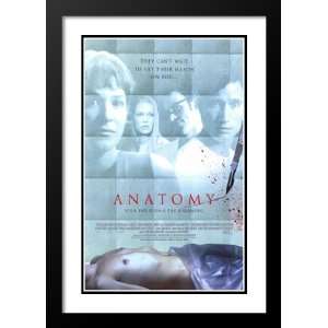 Anatomy 32x45 Framed and Double Matted Movie Poster   Style A   2000 