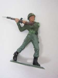  MPC Soldiers 1950s Lot 25 Handpainted SPECIAL FORCES Green Berets Exc