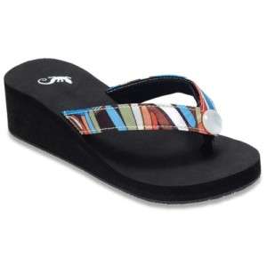 SIERRAS SANDALS with SWITCHABLE STRAPS   Wedge Style  