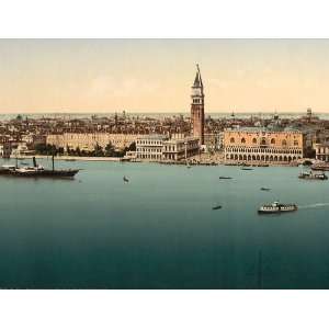   Travel Poster   Doges Palace Venice Italy 24 X 18.5 