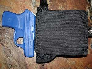 NYLON ANKLE HOLSTER for RUGER LCP 380 KEL TEC P3AT P32  