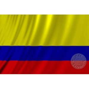  Colombia 5 x 8 Nylon Flag Patio, Lawn & Garden
